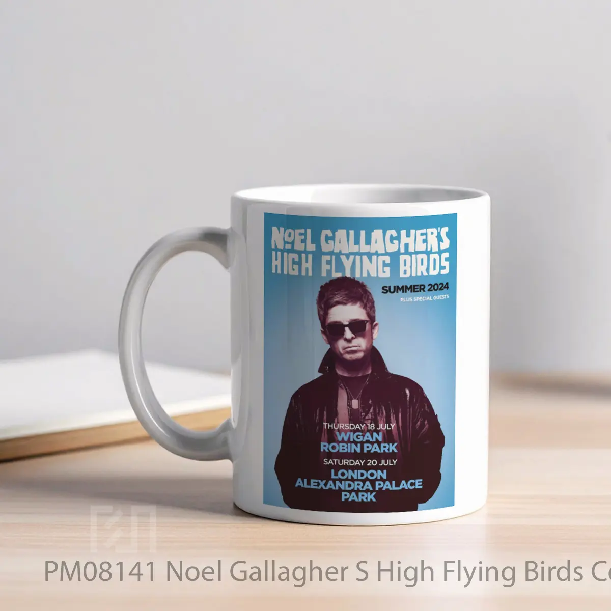 Mug Noel Gallagher S High Flying Birds Council Skies Summer Sessions 2024 MPM08141 - All-side / Desain