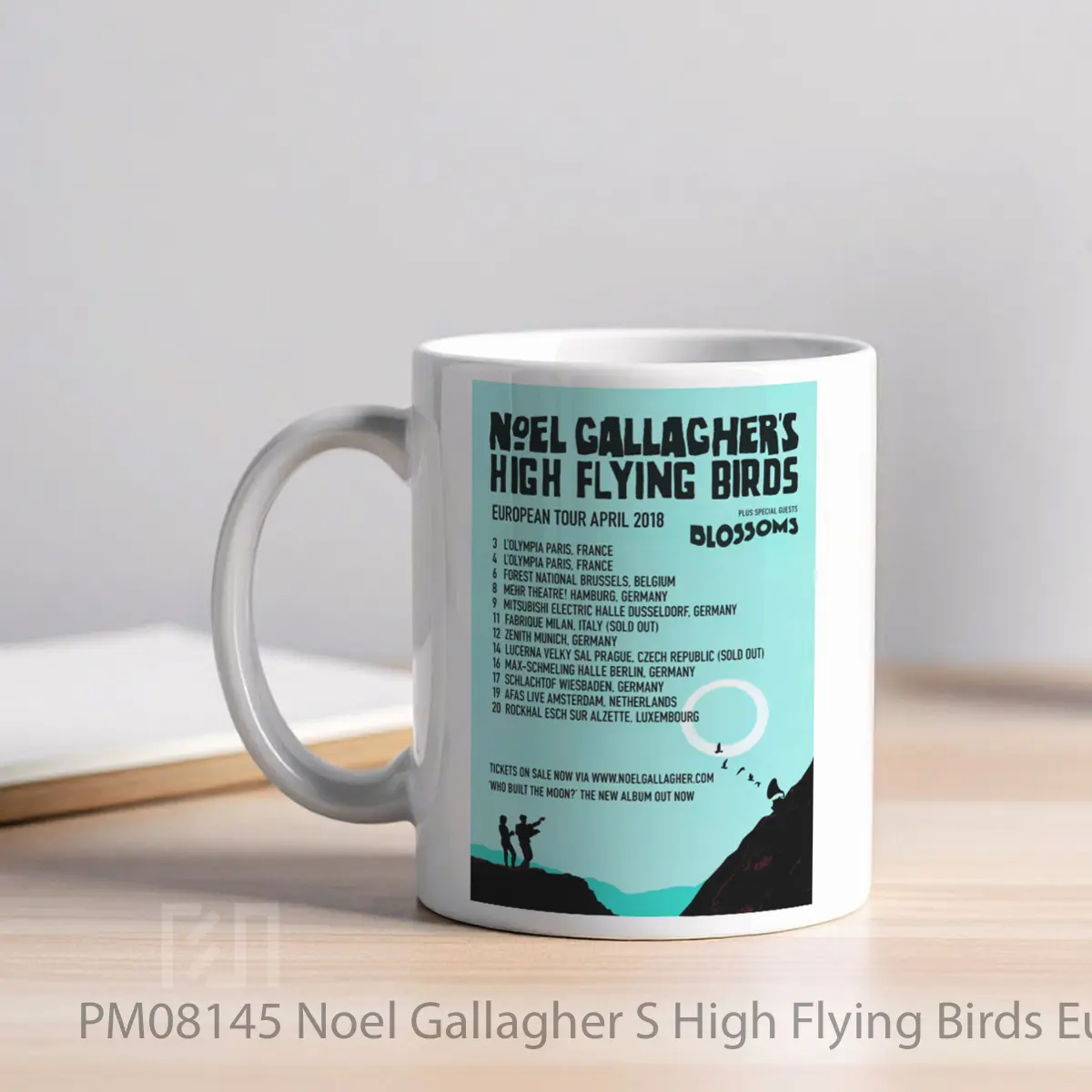 Mug Noel Gallagher S High Flying Birds European Tour April 2018 MPM08145 - All-side / Desain