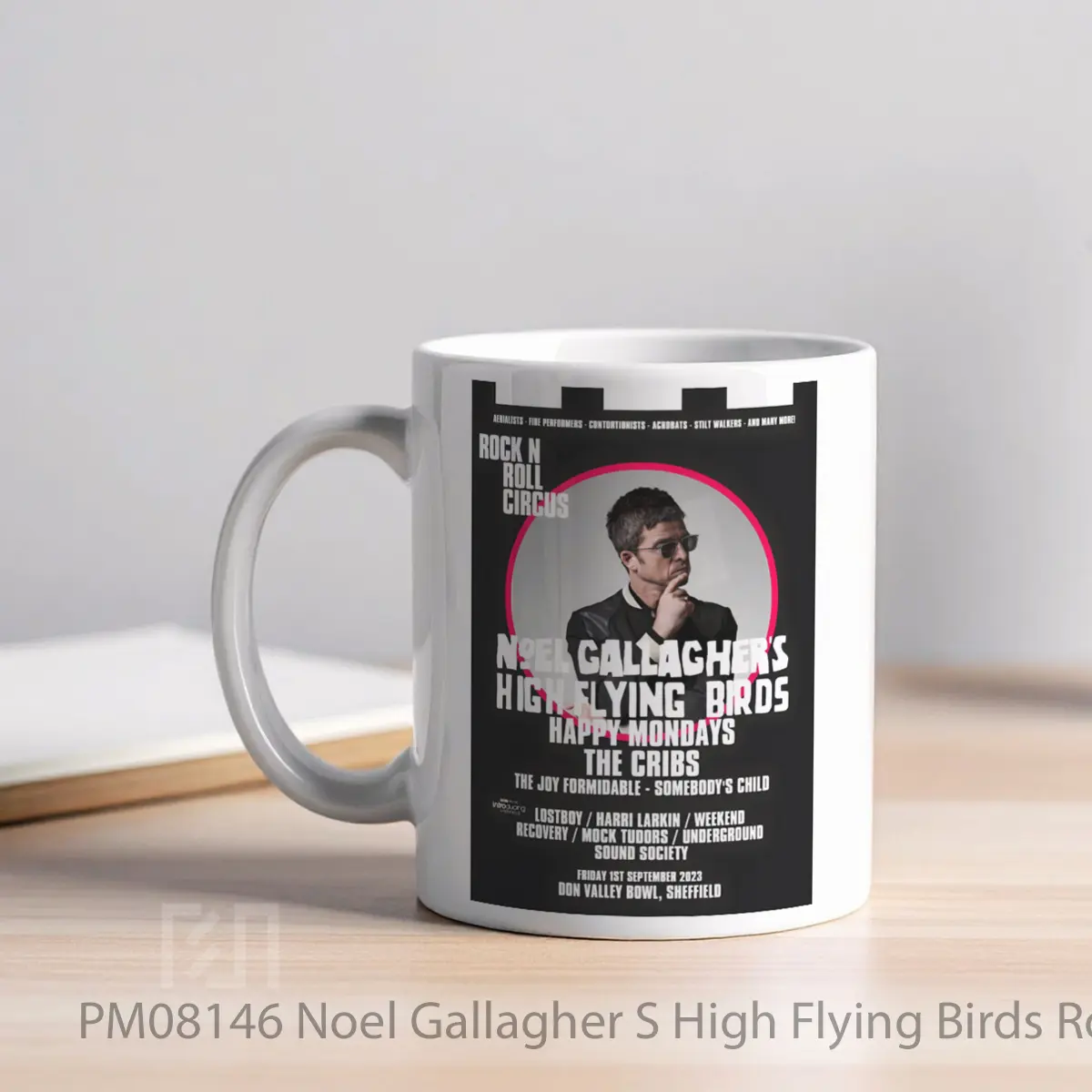 Mug Noel Gallagher S High Flying Birds Rock N Roll Circus MPM08146 - All-side / Desain
