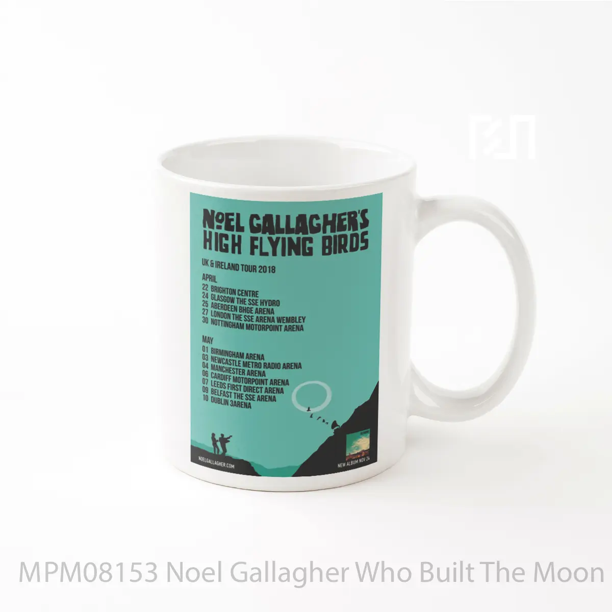 Mug Noel Gallagher Who Built The Moon Uk Ireland Tour 2018 MPM08153