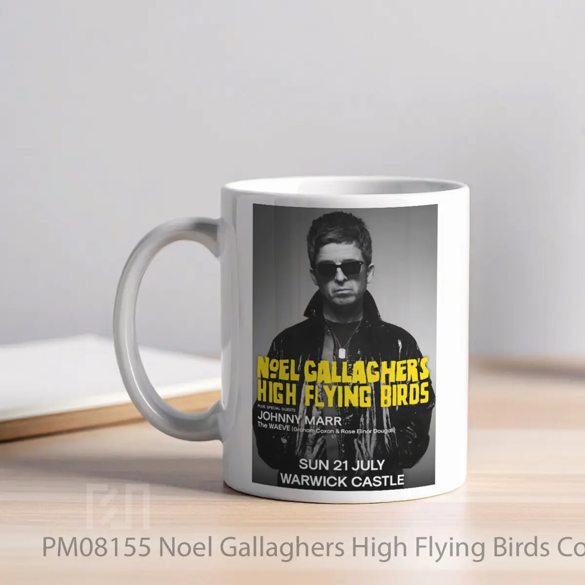 Mug Noel Gallaghers High Flying Birds Council Skies Tour 2024 MPM08155 - All-side / Desain