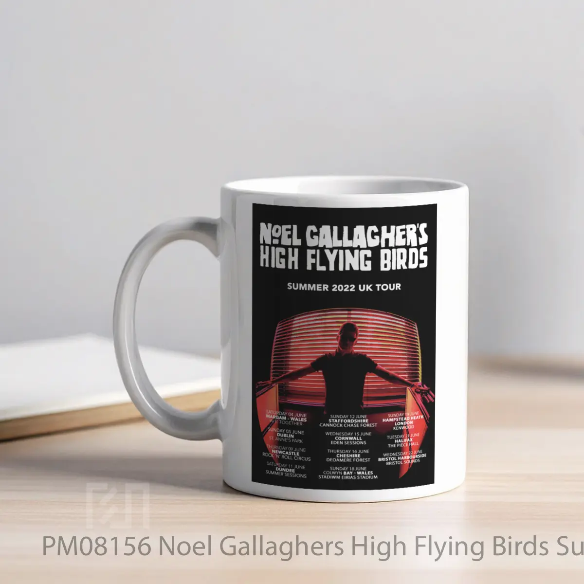 Mug Noel Gallaghers High Flying Birds Summer 2022 Tour MPM08156 - All-side / Desain