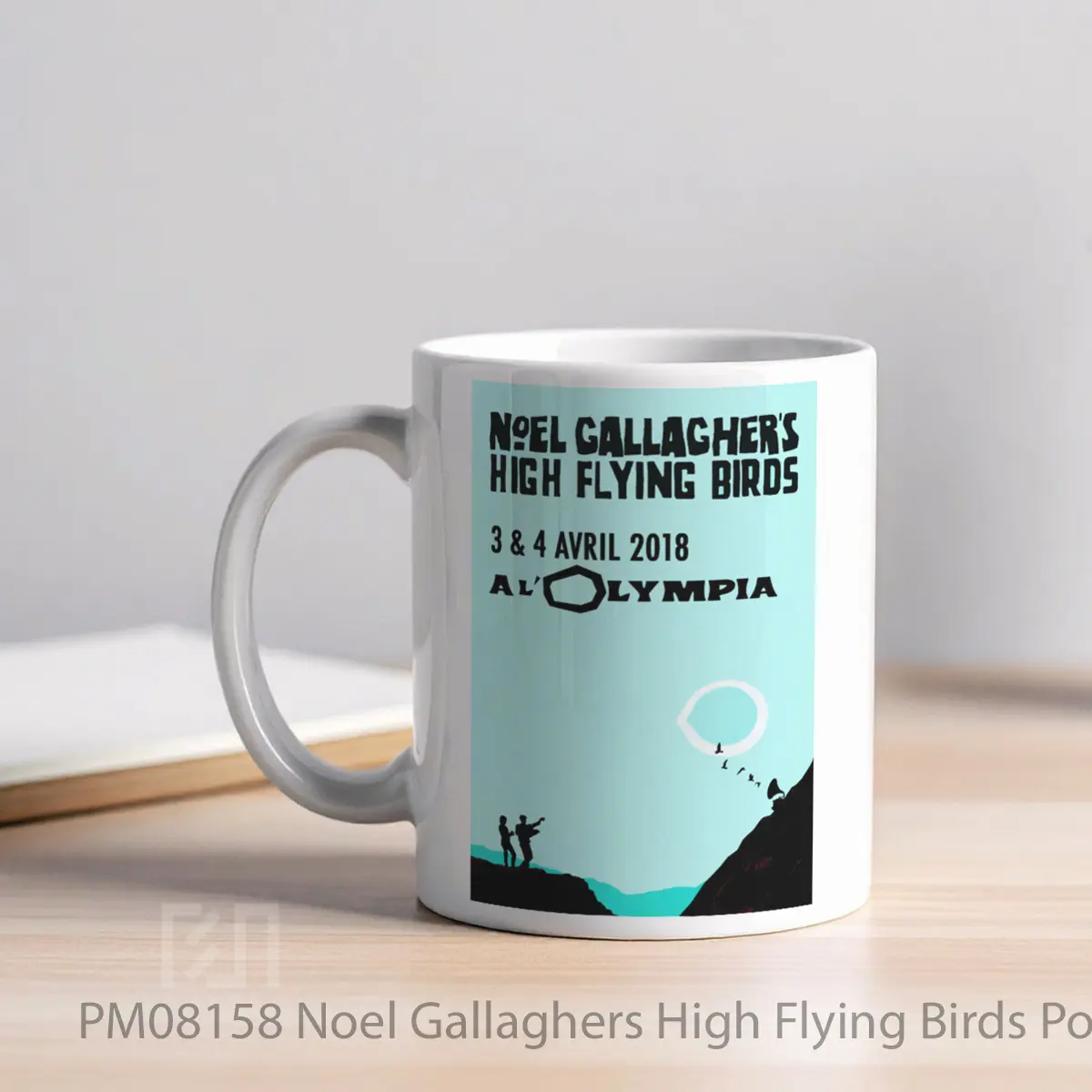 Mug Noel Gallaghers High Flying Birds MPM08158 - All-side / Desain