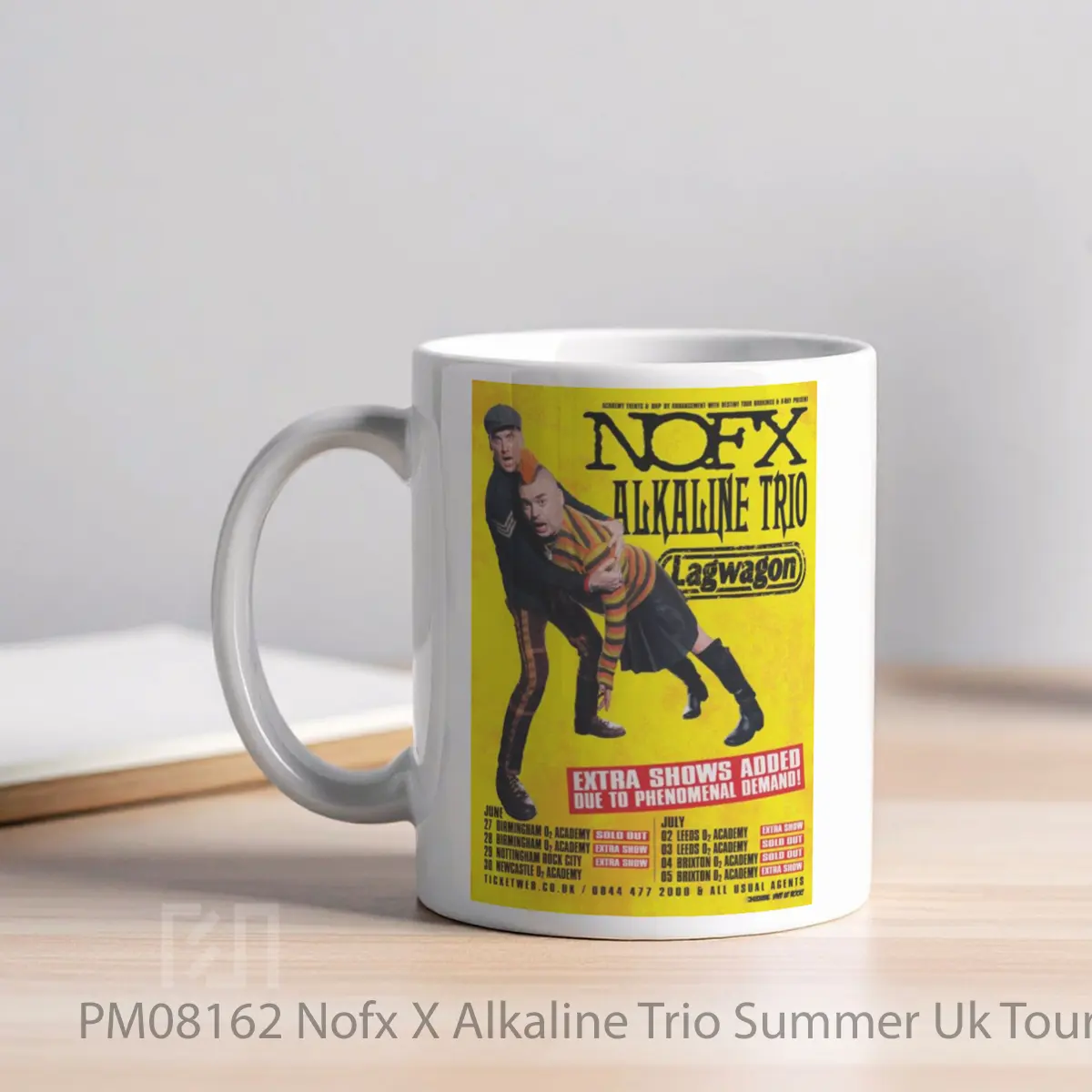 Mug Nofx X Alkaline Trio Summer Uk Tour 2015 MPM08162 - All-side / Desain