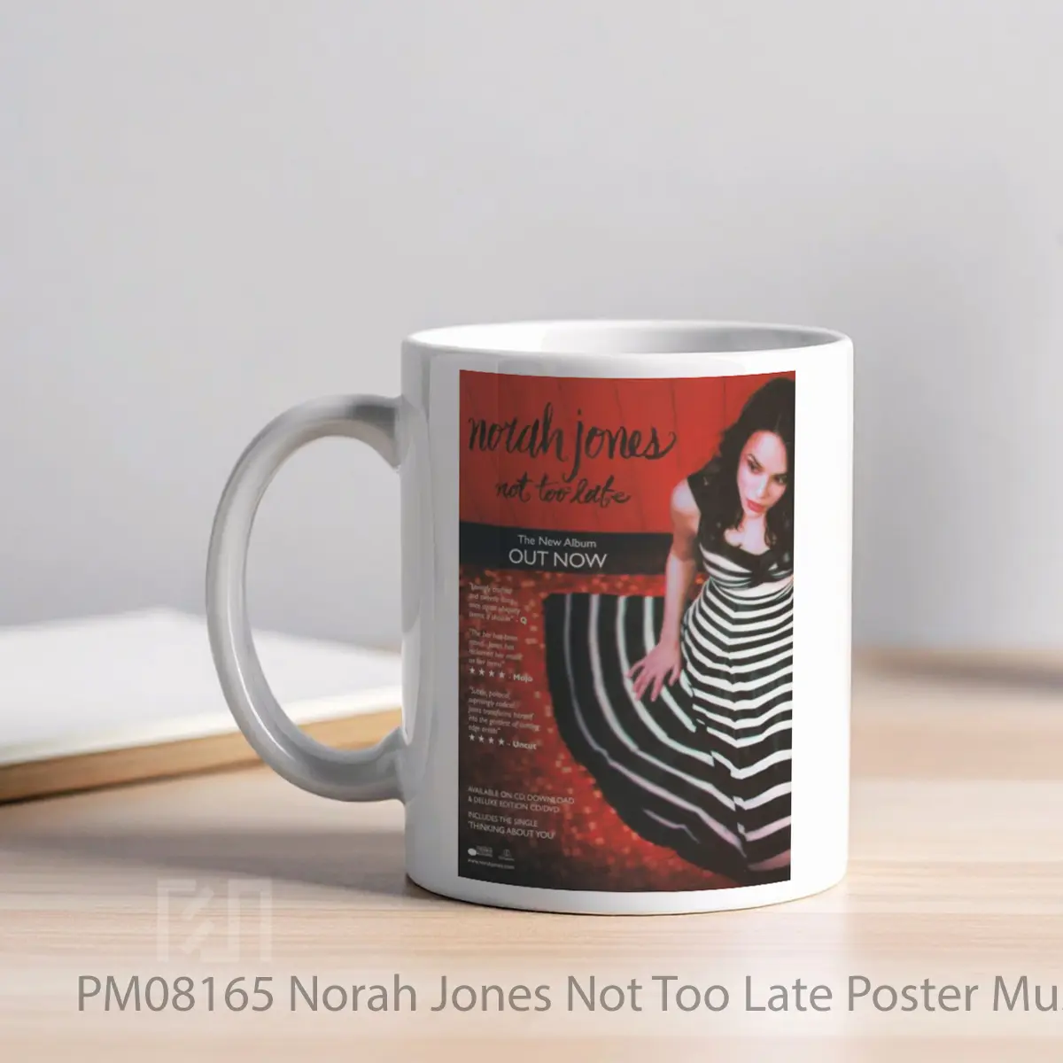 Mug Norah Jones Not Too Late MPM08165 - All-side / Desain