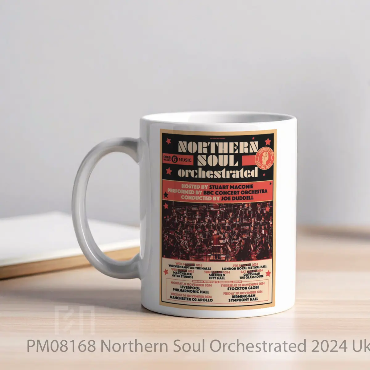 Mug Northern Soul Orchestrated 2024 Uk Tour MPM08168 - All-side / Desain