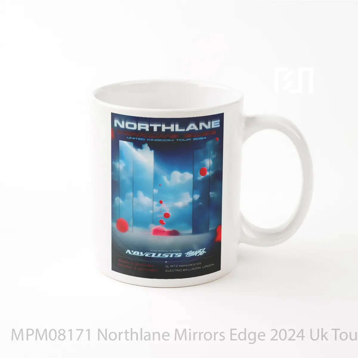 Mug Northlane Mirrors Edge 2024 Uk Tour Manchester London MPM08171