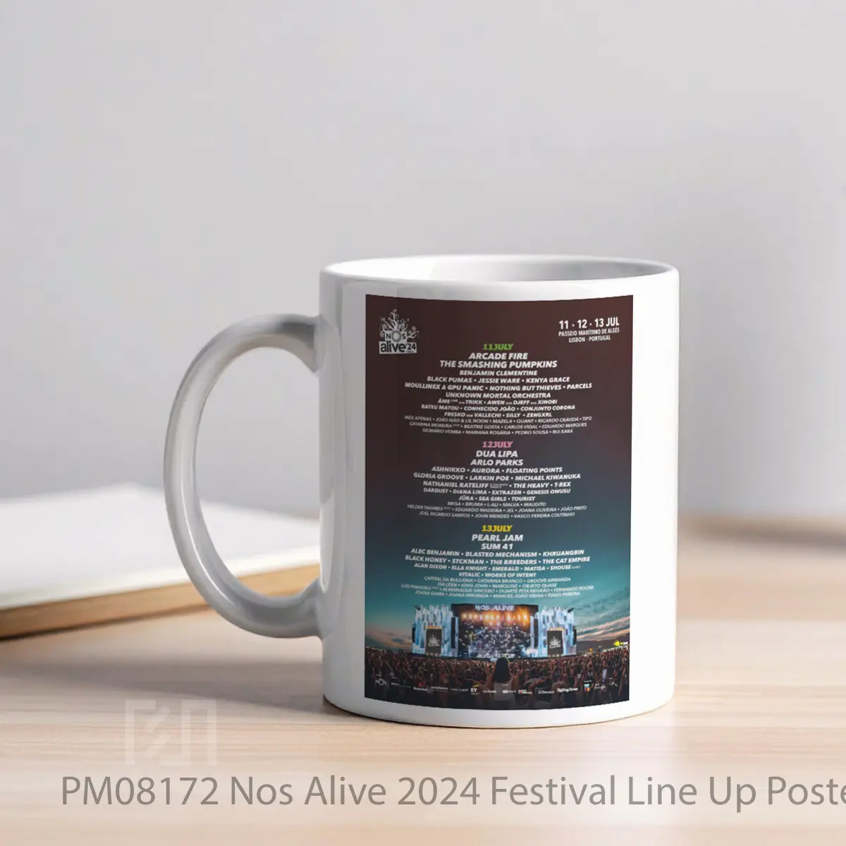 Mug Nos Alive 2024 Festival Line Up MPM08172 - All-side / Desain