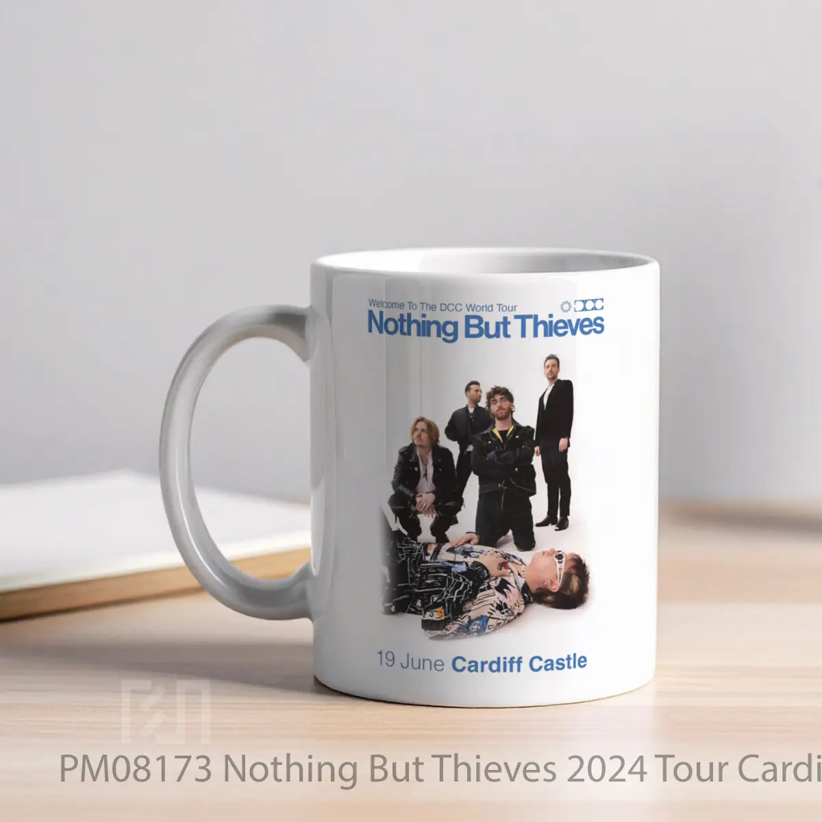 Mug Nothing But Thieves 2024 Tour Cardiff Castle MPM08173 - All-side / Desain