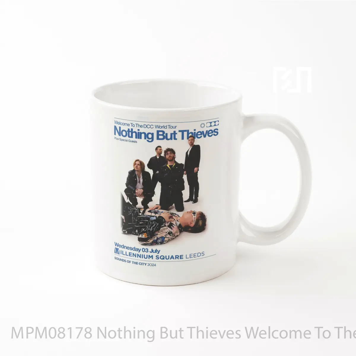 Mug Nothing But Thieves Welcome To The Dcc Uk Tour Leeds Millennium Square MPM08178
