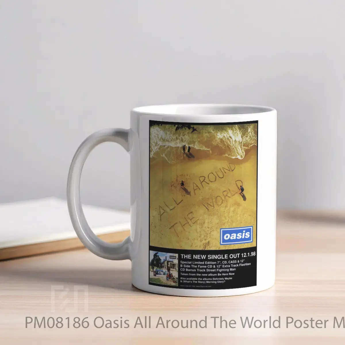 Mug Oasis All Around The World MPM08186 - All-side / Desain