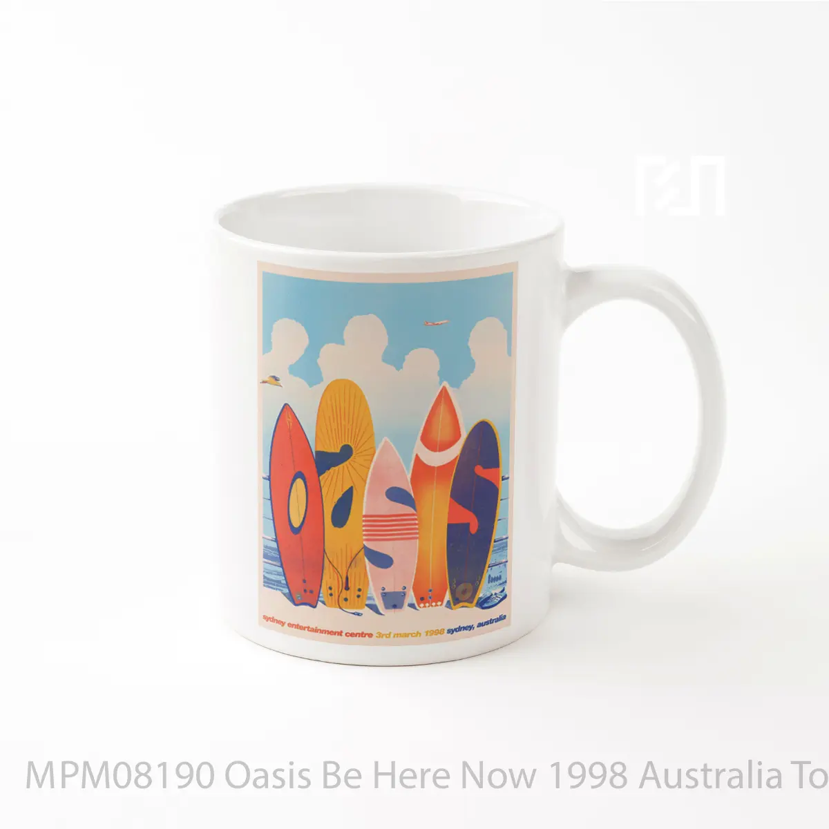 Mug Oasis Be Here Now 1998 Australia Tour Sydney MPM08190