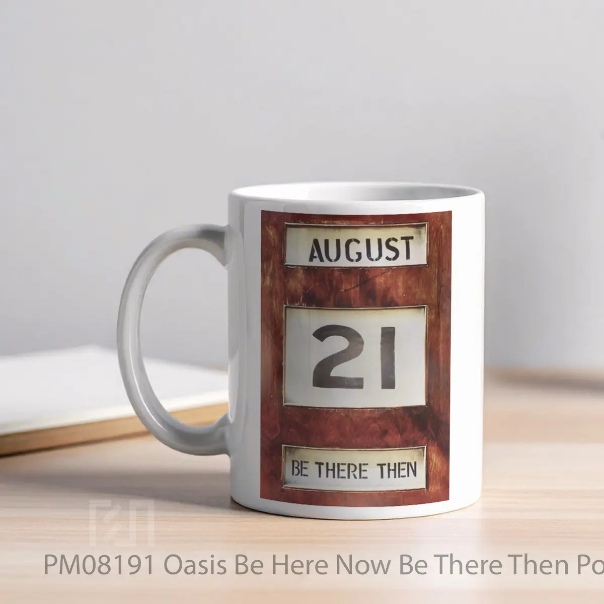 Mug Oasis Be Here Now Be There Then MPM08191 - All-side / Desain