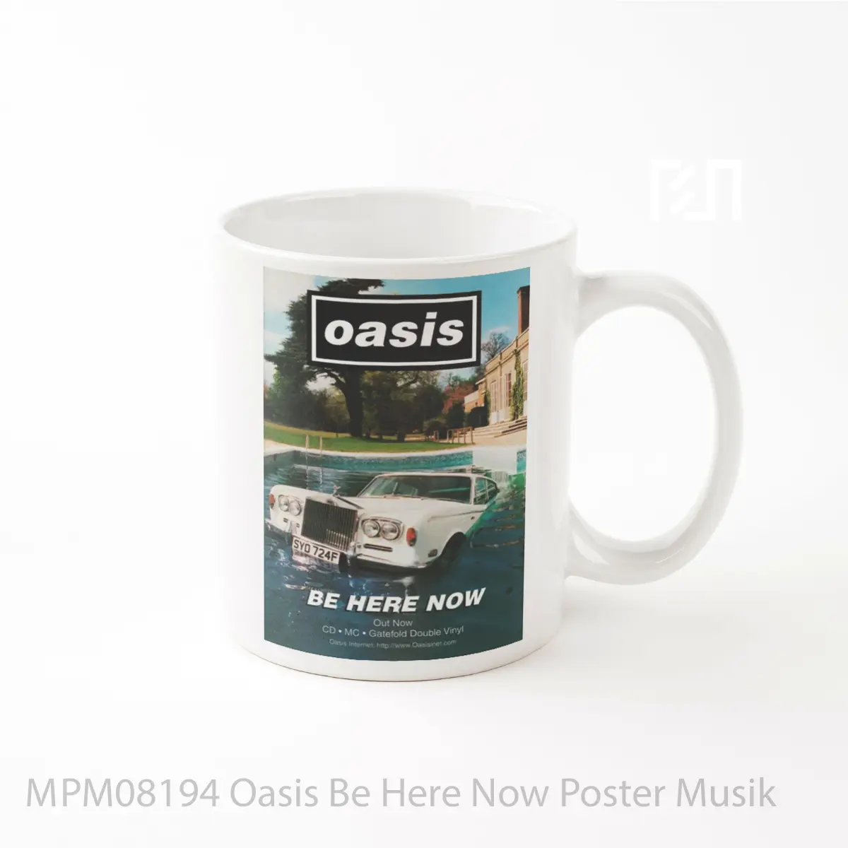 Mug Oasis Be Here Now MPM08194
