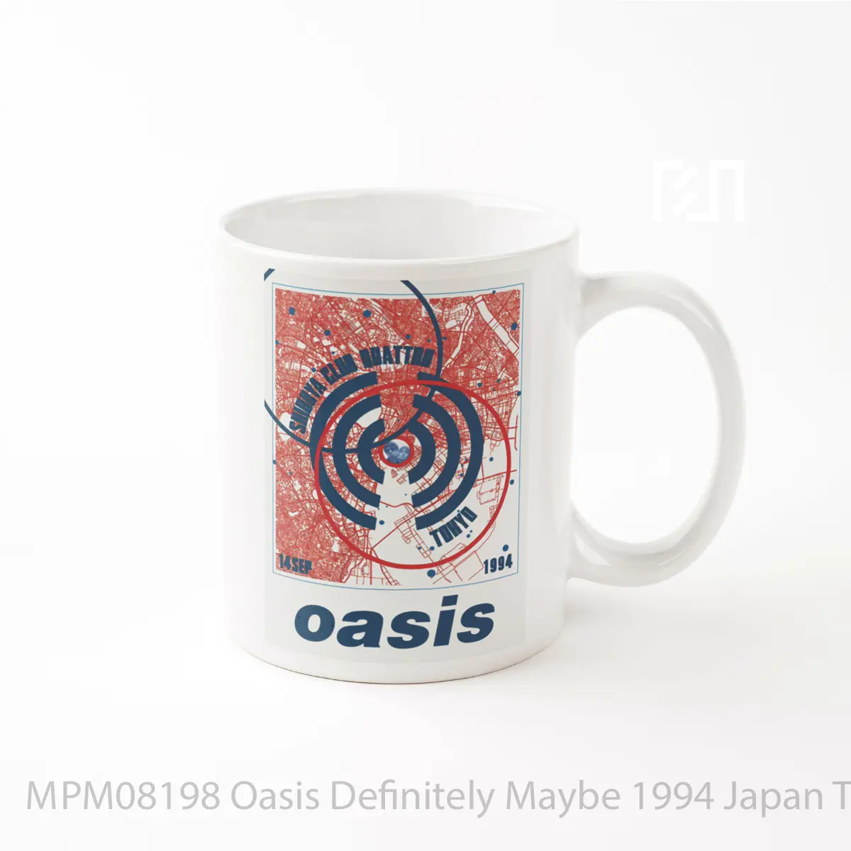 Mug Oasis Definitely Maybe 1994 Japan Tour Tokyo MPM08198