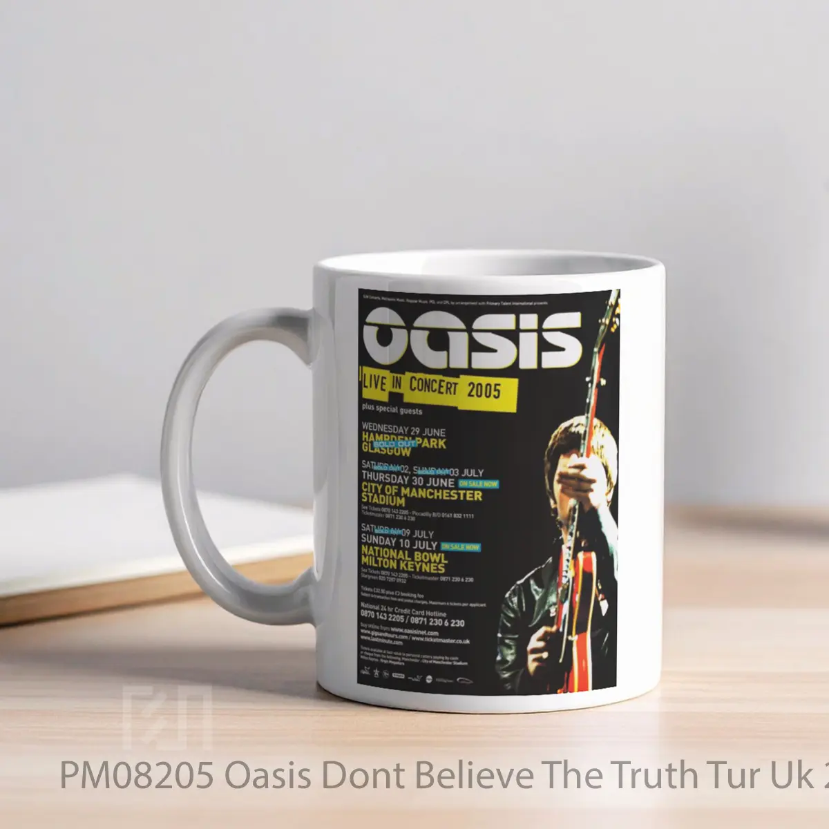 Mug Oasis Dont Believe The Truth Tur Uk 2005 MPM08205 - All-side / Desain