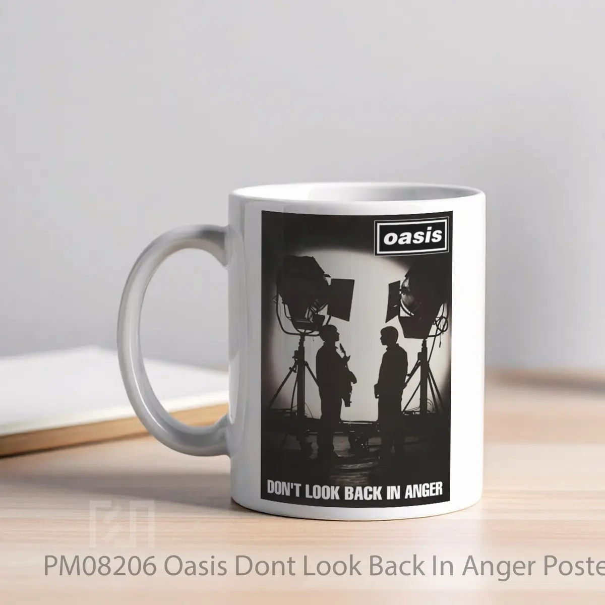 Mug Oasis Dont Look Back In Anger MPM08206 - All-side / Desain