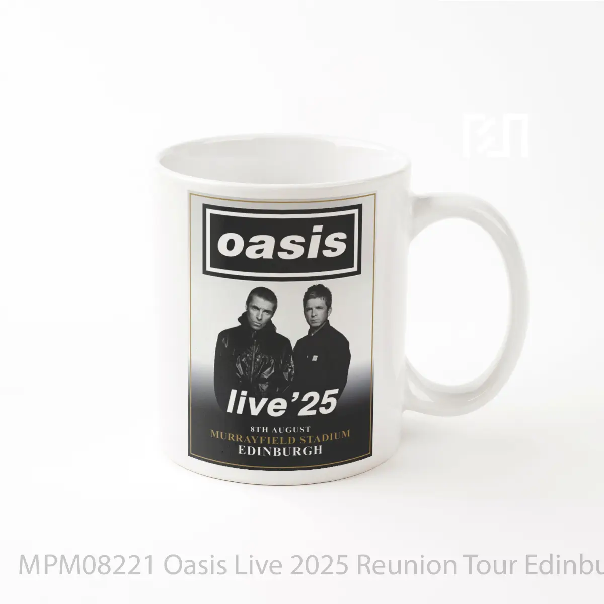 Mug Oasis Live 2025 Reunion Tour Edinburgh Murrayfield MPM08221