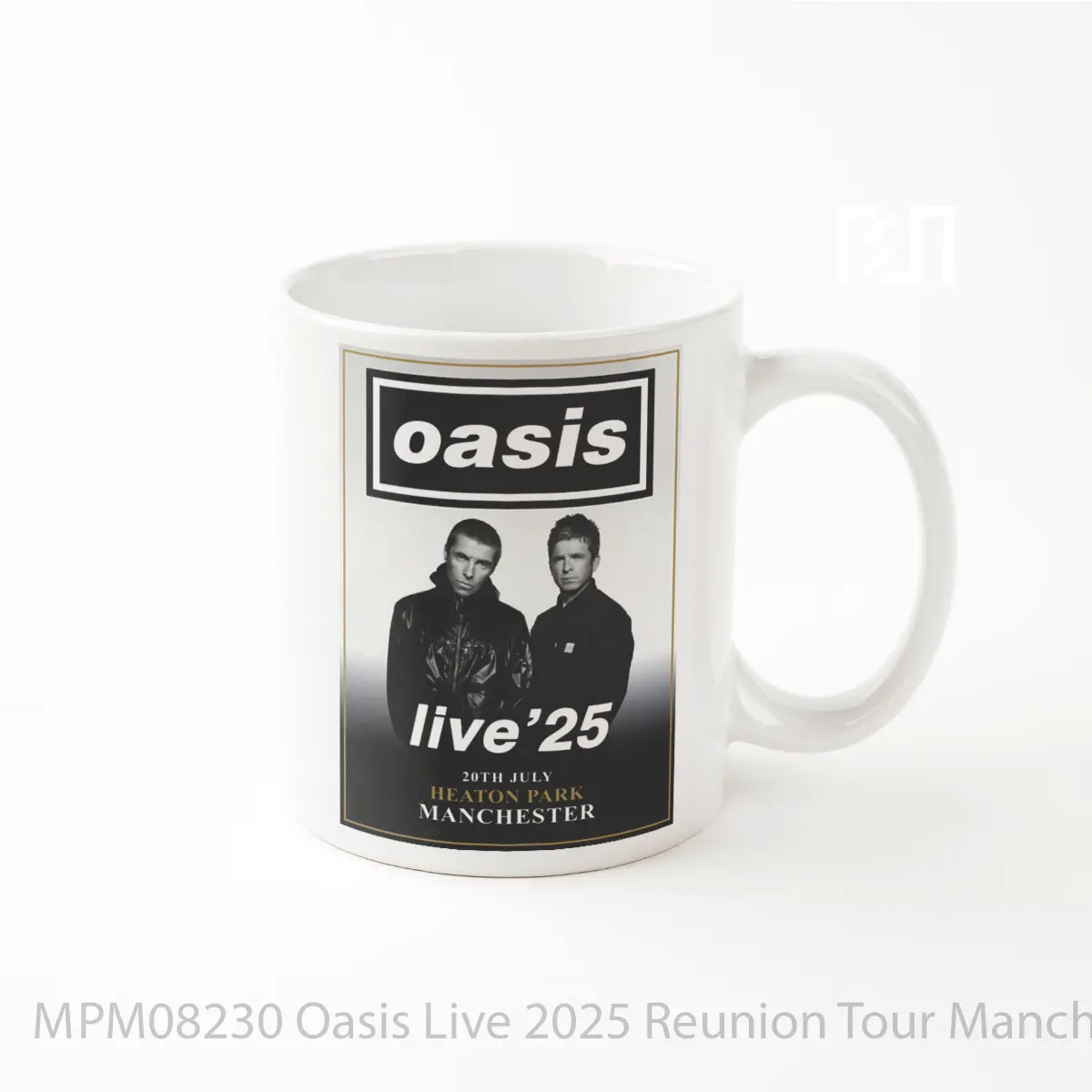 Mug Oasis Live 2025 Reunion Tour Manchester Heaton Park Variant MPM08230