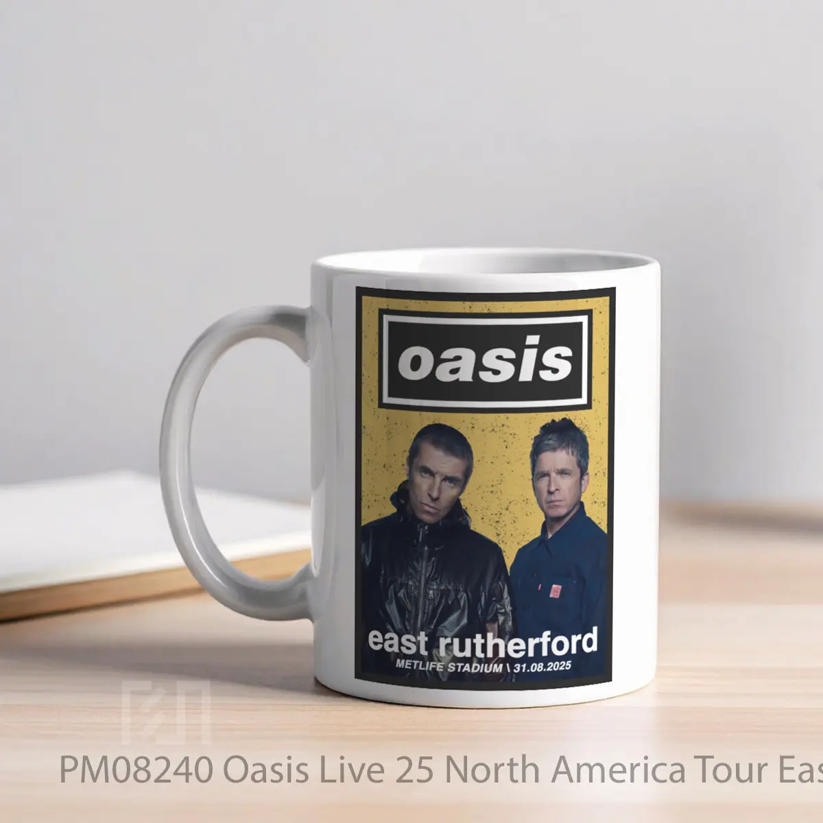 Mug Oasis Live 25 North America Tour East Rutherford B MPM08240 - All-side / Desain