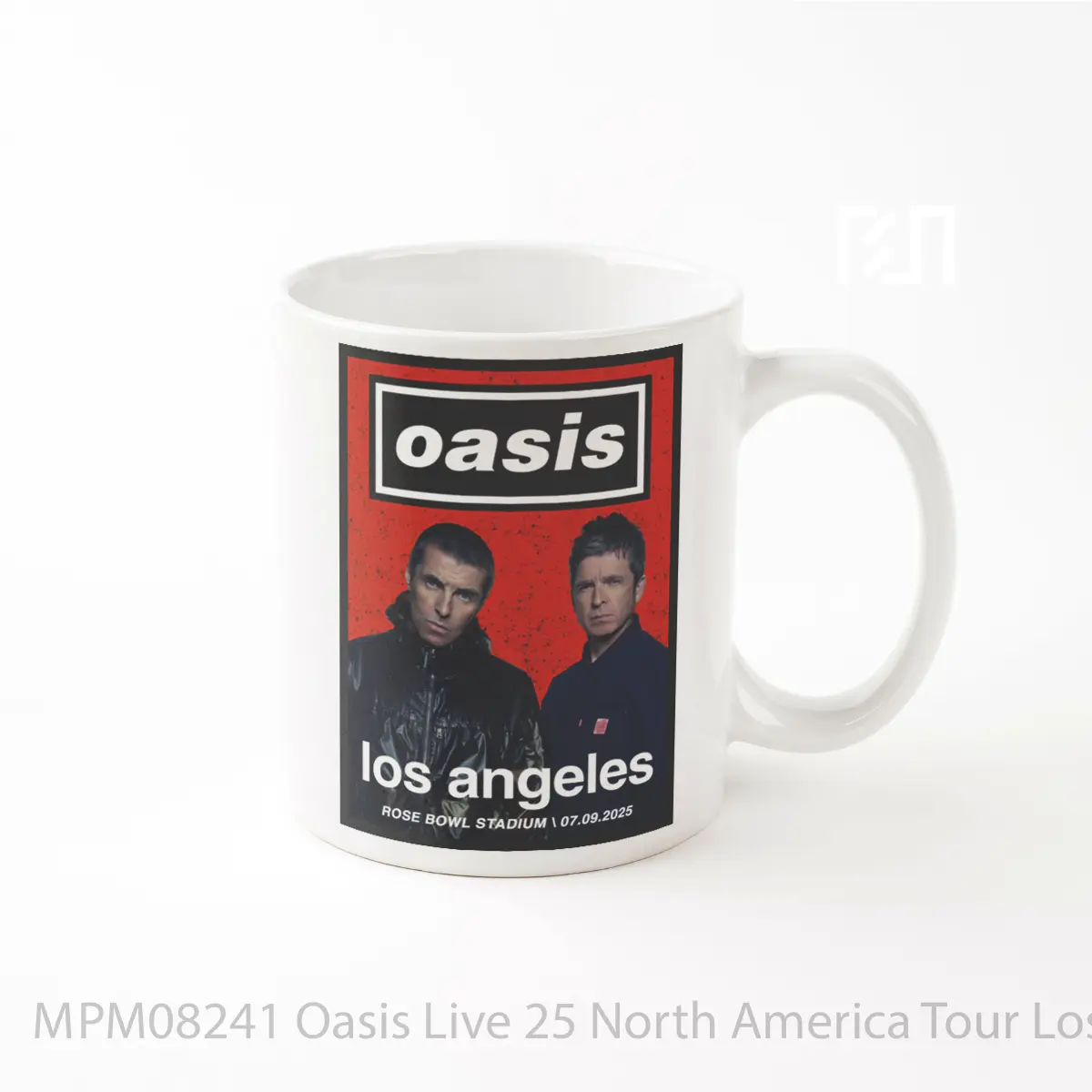 Mug Oasis Live 25 North America Tour Los Angeles Rose Bowl MPM08241