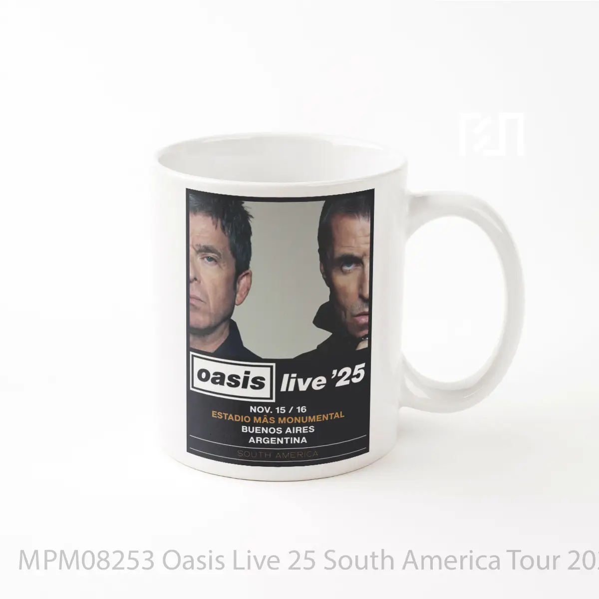 Mug Oasis Live 25 South America Tour 2025 Buenos Aires Estadio MPM08253