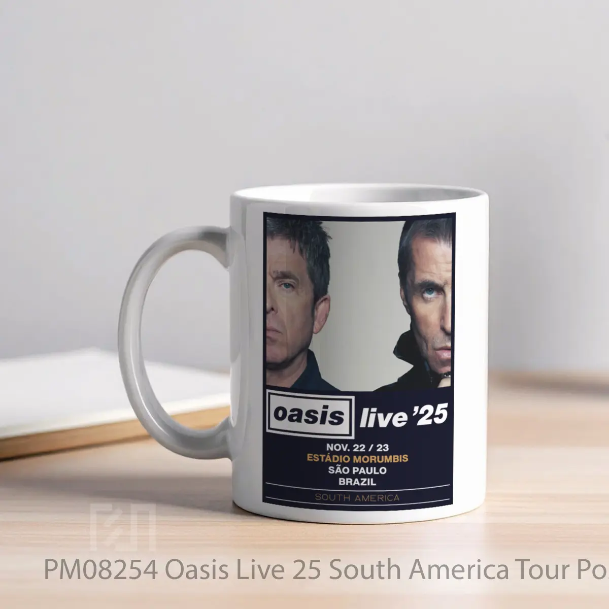 Mug Oasis Live 25 South America Tour MPM08254 - All-side / Desain
