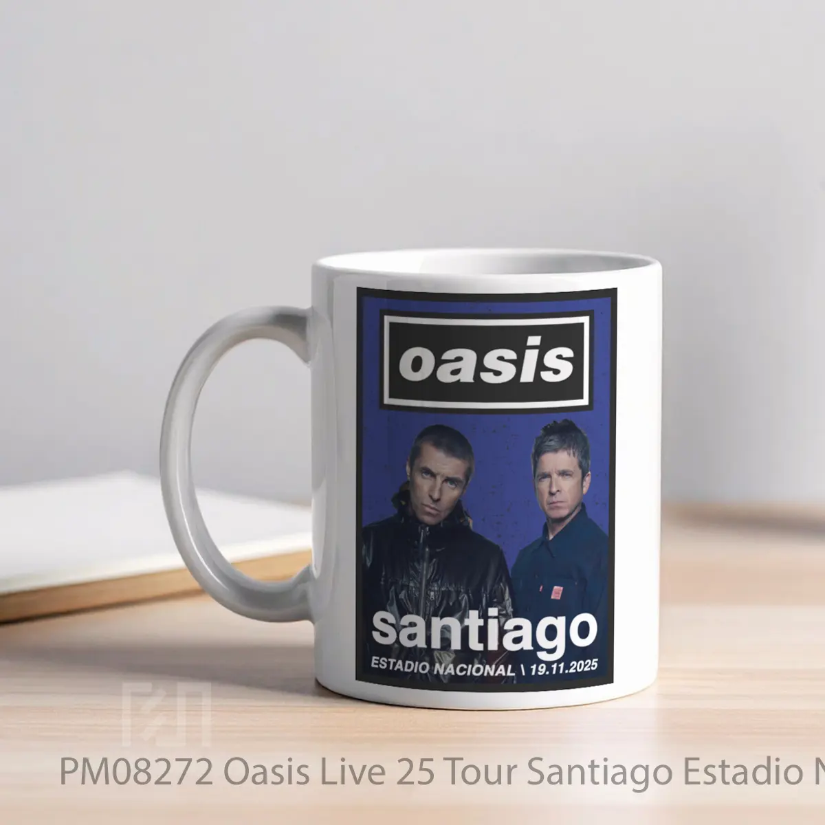 Mug Oasis Live 25 Tour Santiago Estadio Nacional 19 October 2025 MPM08272 - All-side / Desain