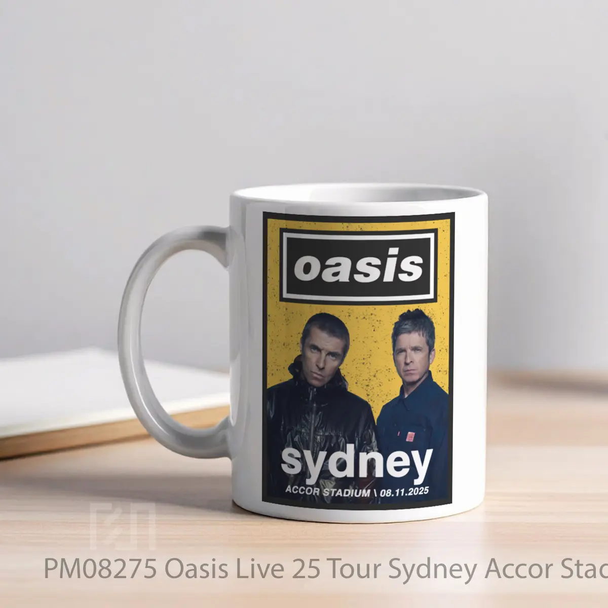 Mug Oasis Live 25 Tour Sydney Accor Stadium MPM08275 - All-side / Desain