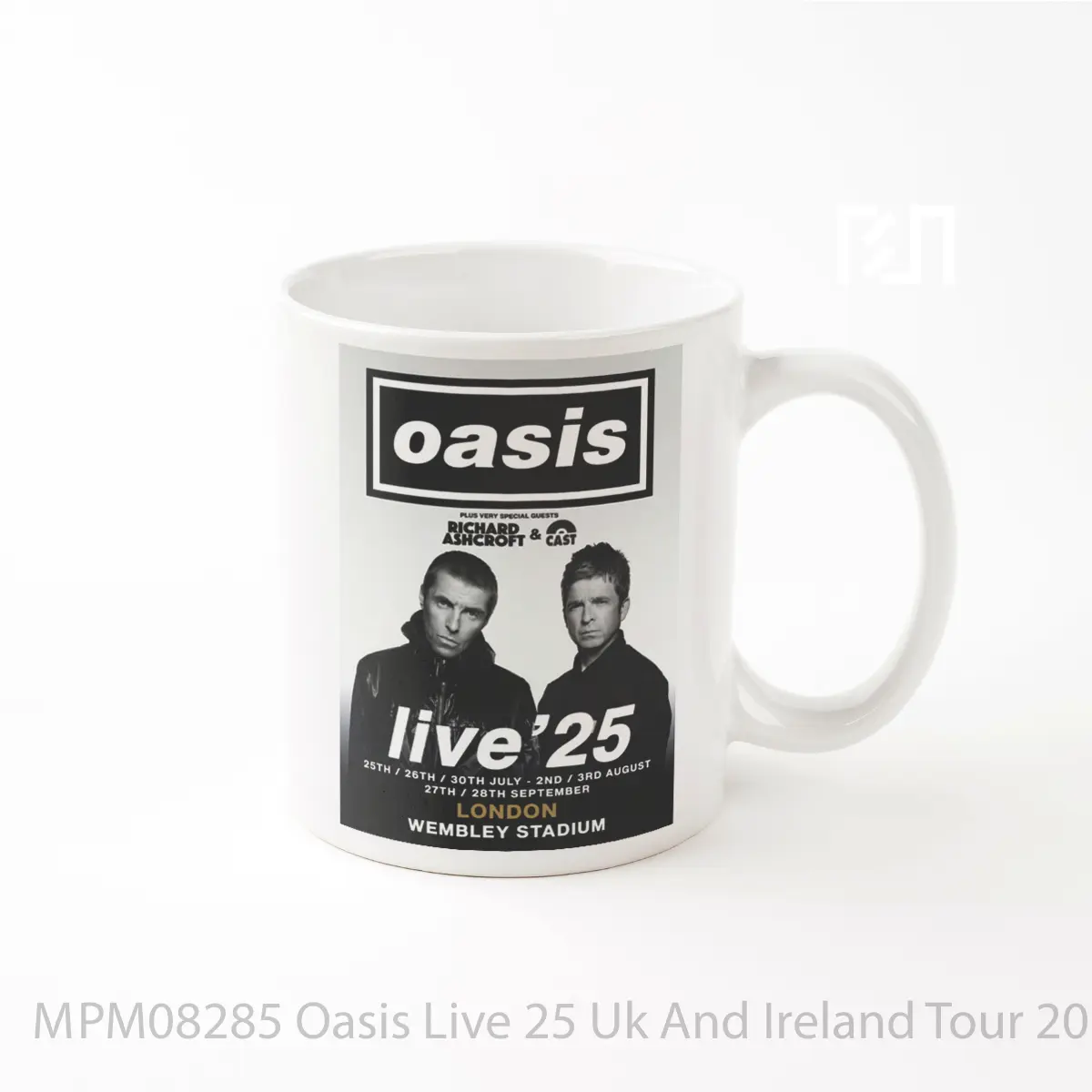 Mug Oasis Live 25 Uk And Ireland Tour 2025 London Wembley MPM08285