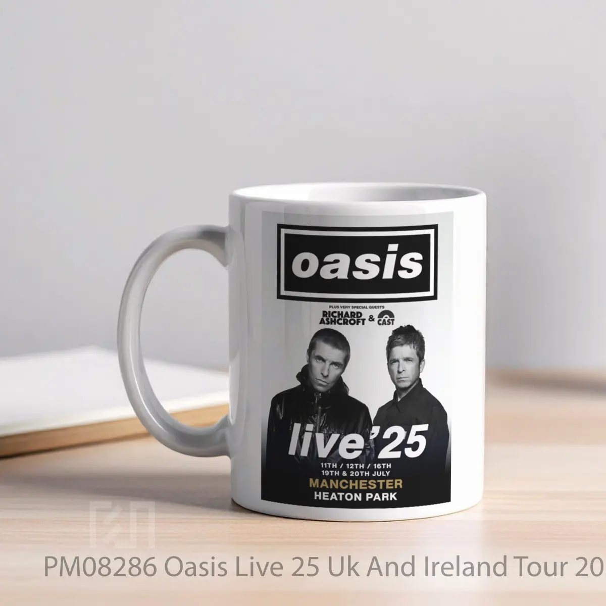 Mug Oasis Live 25 Uk And Ireland Tour 2025 Manchester MPM08286 - All-side / Desain