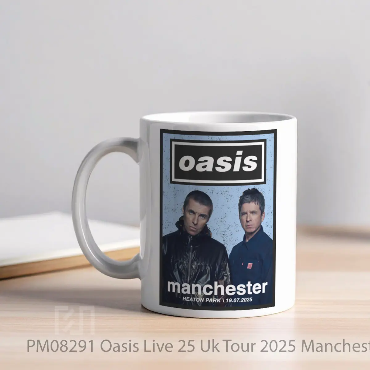 Mug Oasis Live 25 Uk Tour 2025 Manchester Heaton Park Night 1 MPM08291 - All-side / Desain