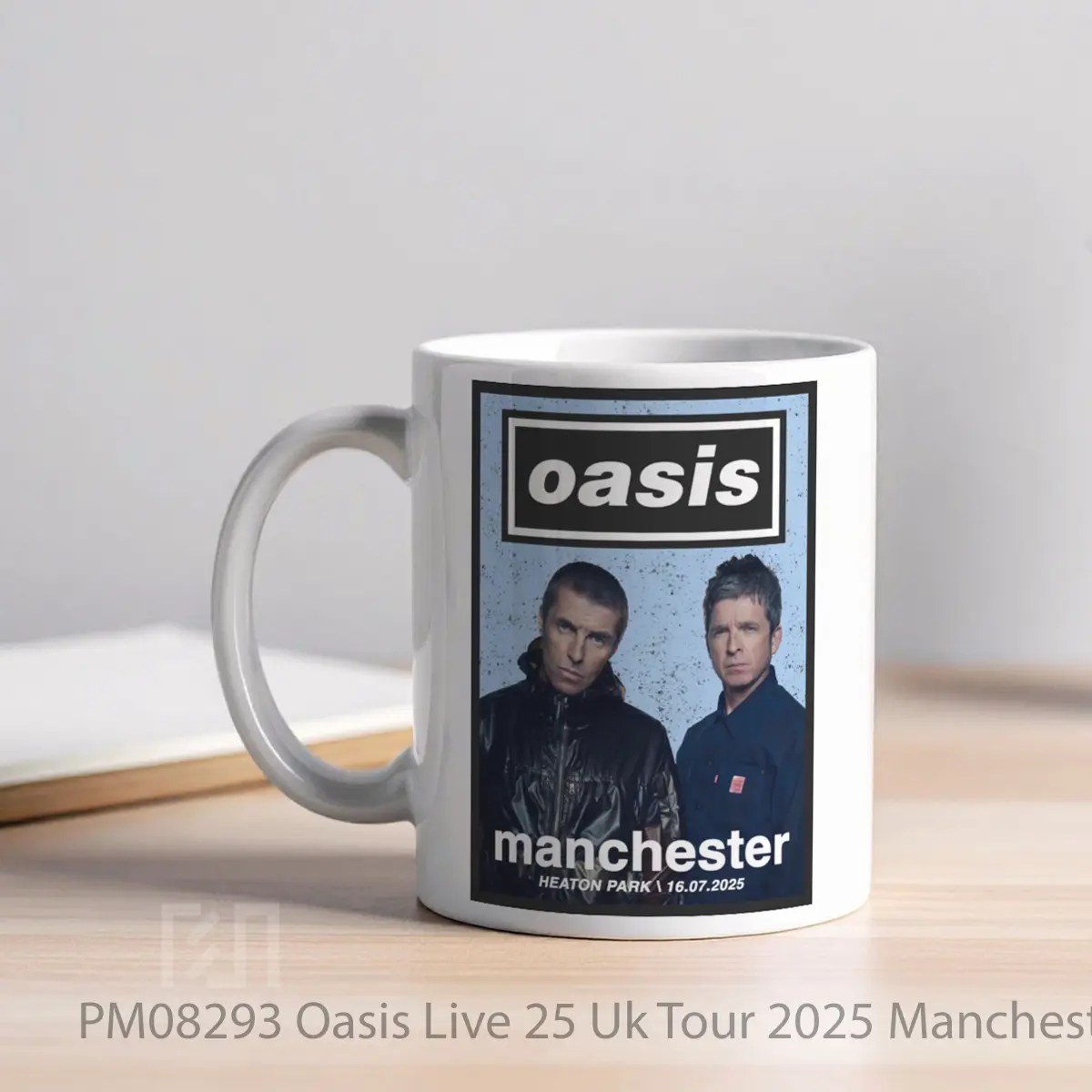 Mug Oasis Live 25 Uk Tour 2025 Manchester Heaton Park Night 3 MPM08293 - All-side / Desain