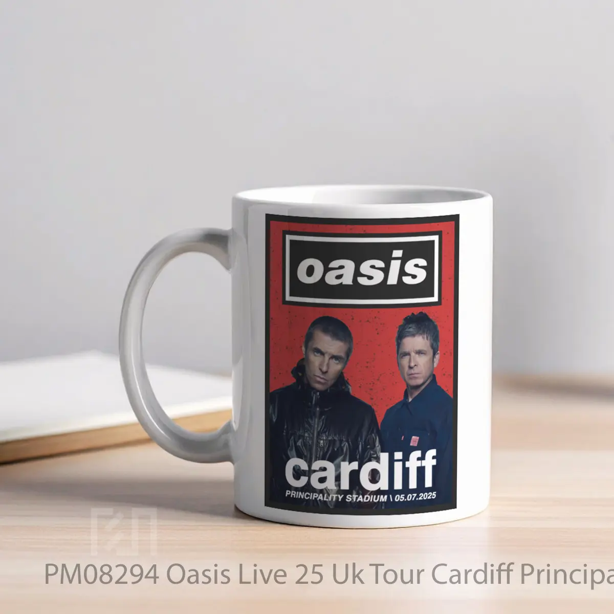 Mug Oasis Live 25 Uk Tour Cardiff Principality Stadium 1 MPM08294 - All-side / Desain