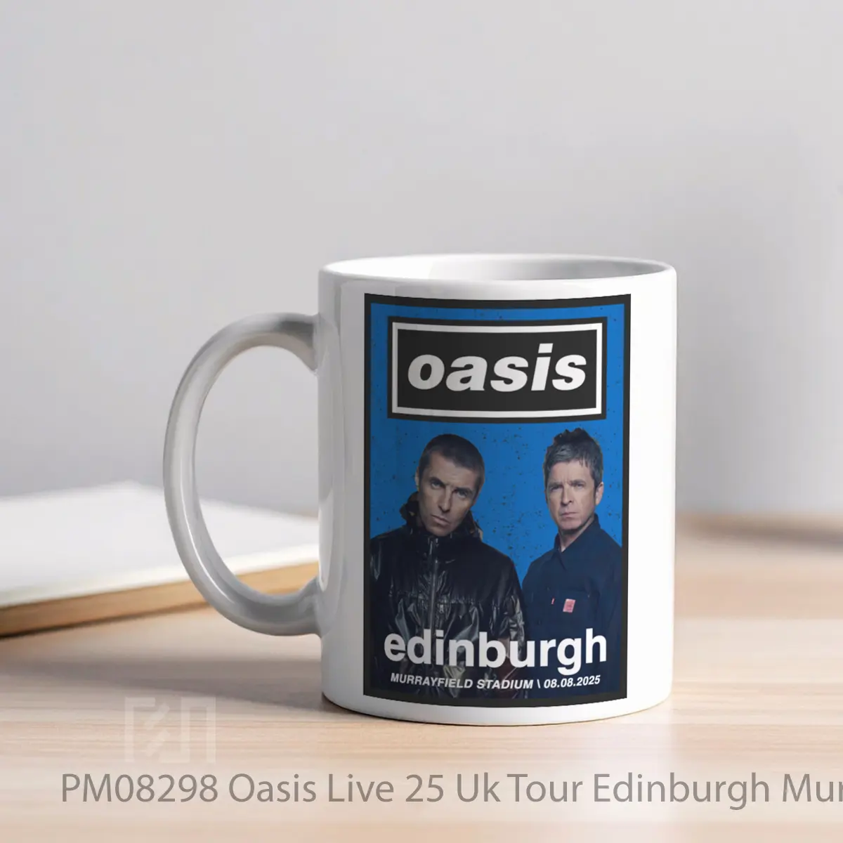Mug Oasis Live 25 Uk Tour Edinburgh Murrayfield MPM08298 - All-side / Desain
