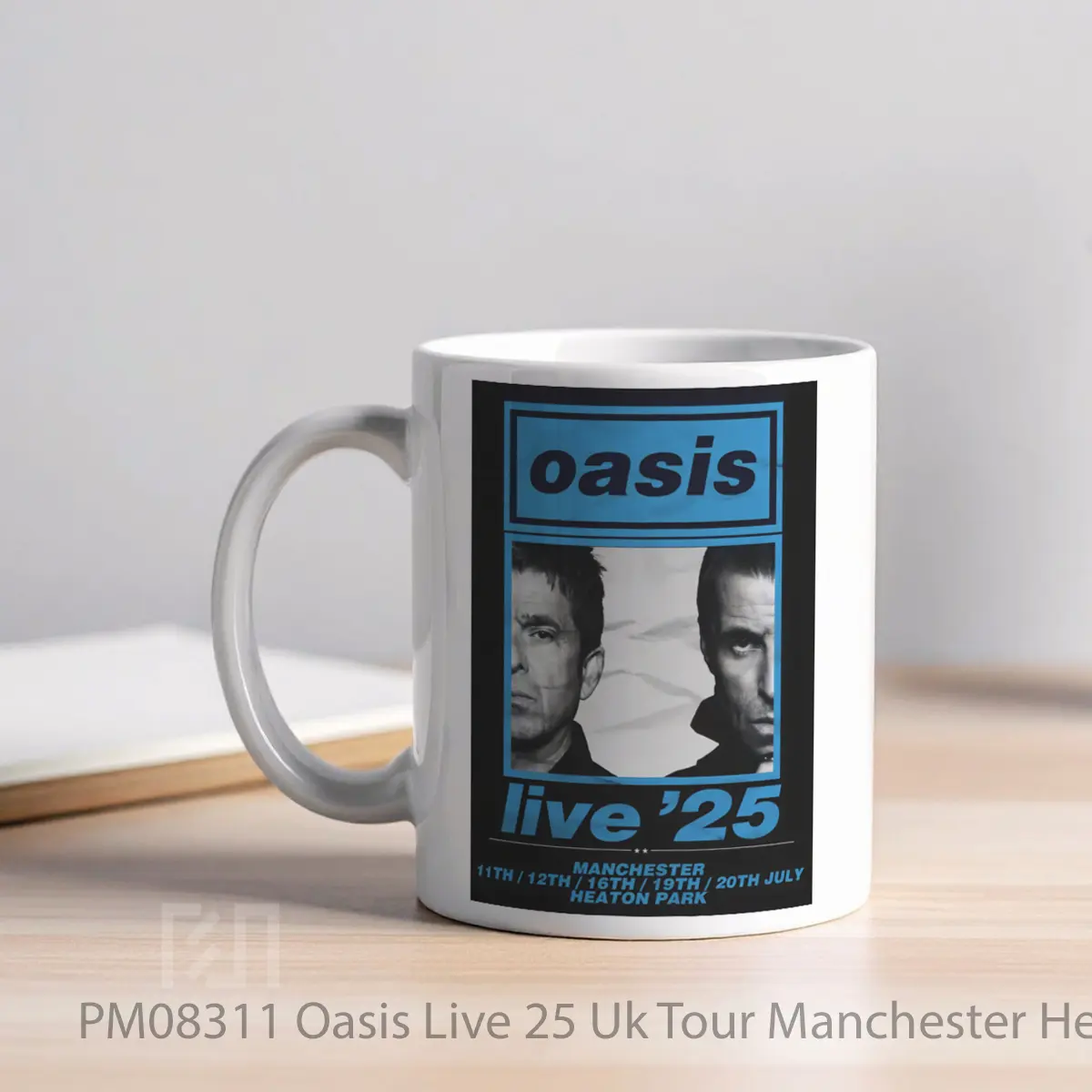 Mug Oasis Live 25 Uk Tour Manchester Heaton Park July MPM08311 - All-side / Desain