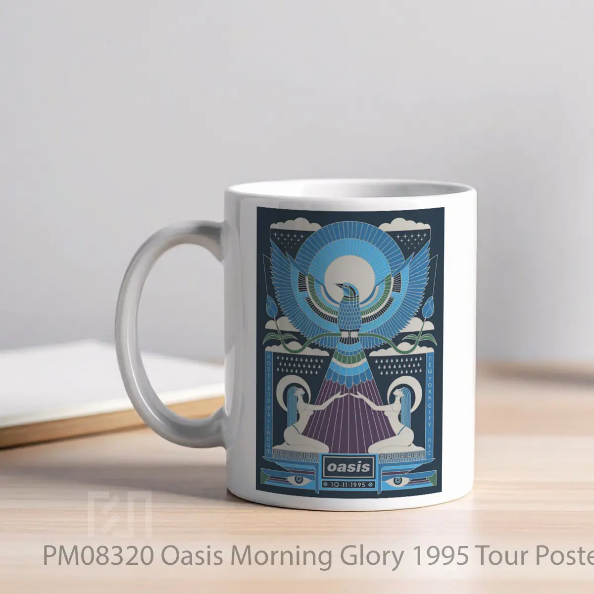 Mug Oasis Morning Glory 1995 Tour MPM08320 - All-side / Desain