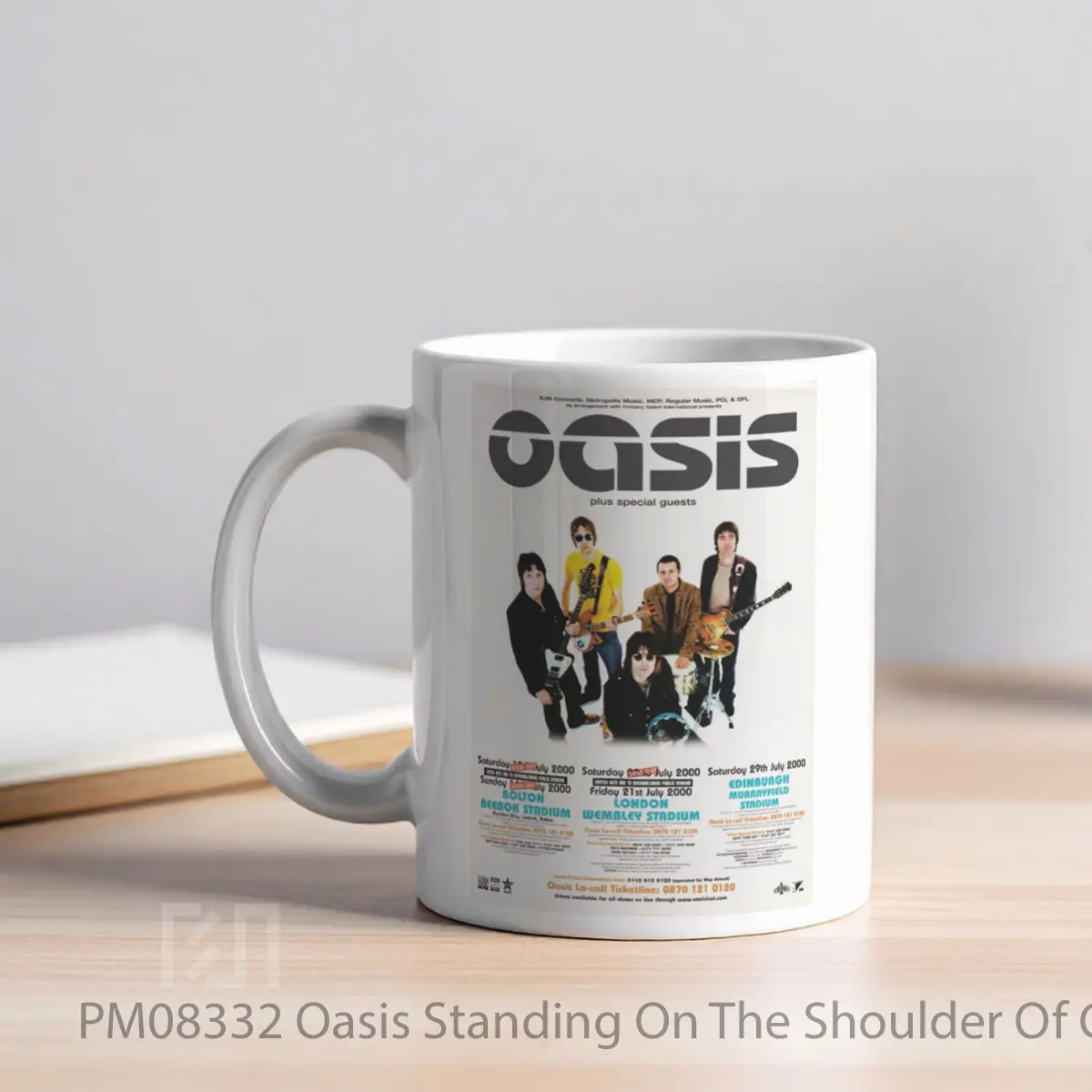 Mug Oasis Standing On The Shoulder Of Giants Tur Uk 2000 MPM08332 - All-side / Desain