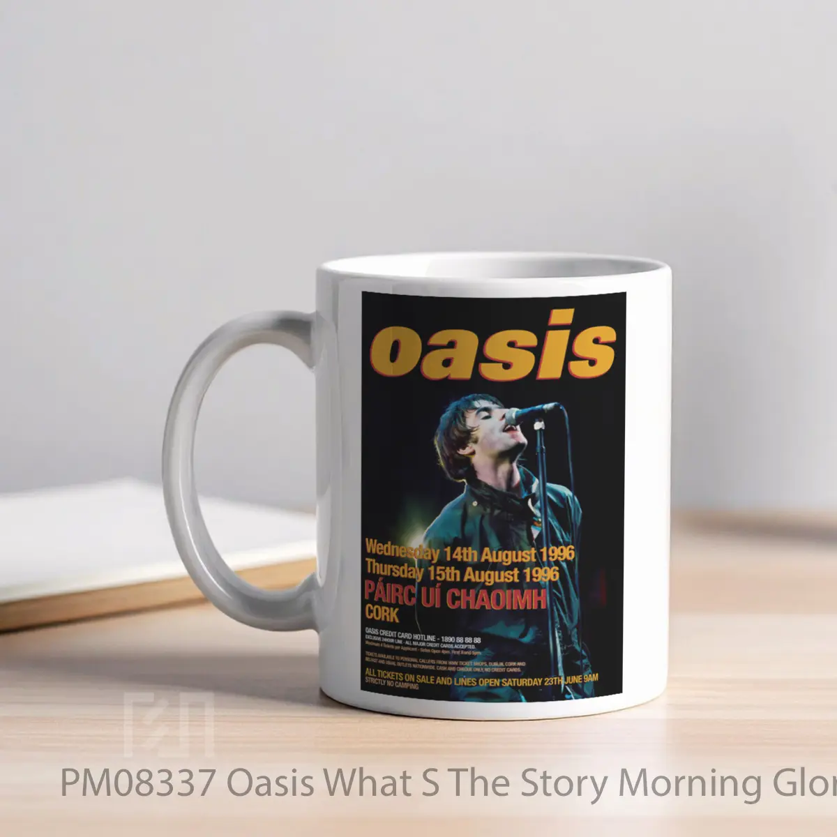 Mug Oasis What S The Story Morning Glory Tour Cork MPM08337 - All-side / Desain
