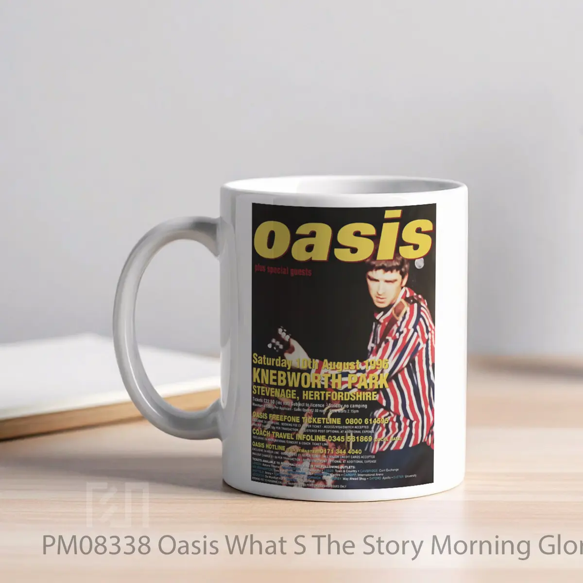 Mug Oasis What S The Story Morning Glory Tour Knebworth MPM08338 - All-side / Desain