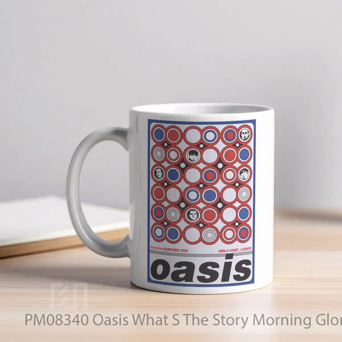 Mug Oasis What S The Story Morning Glory Tour London MPM08340 - All-side / Desain
