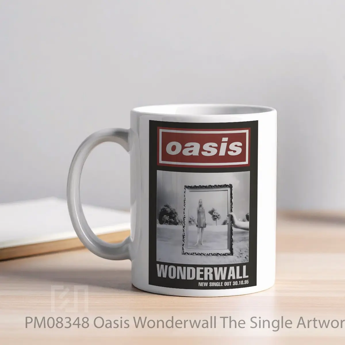 Mug Oasis Wonderwall The Single Artwork MPM08348 - All-side / Desain