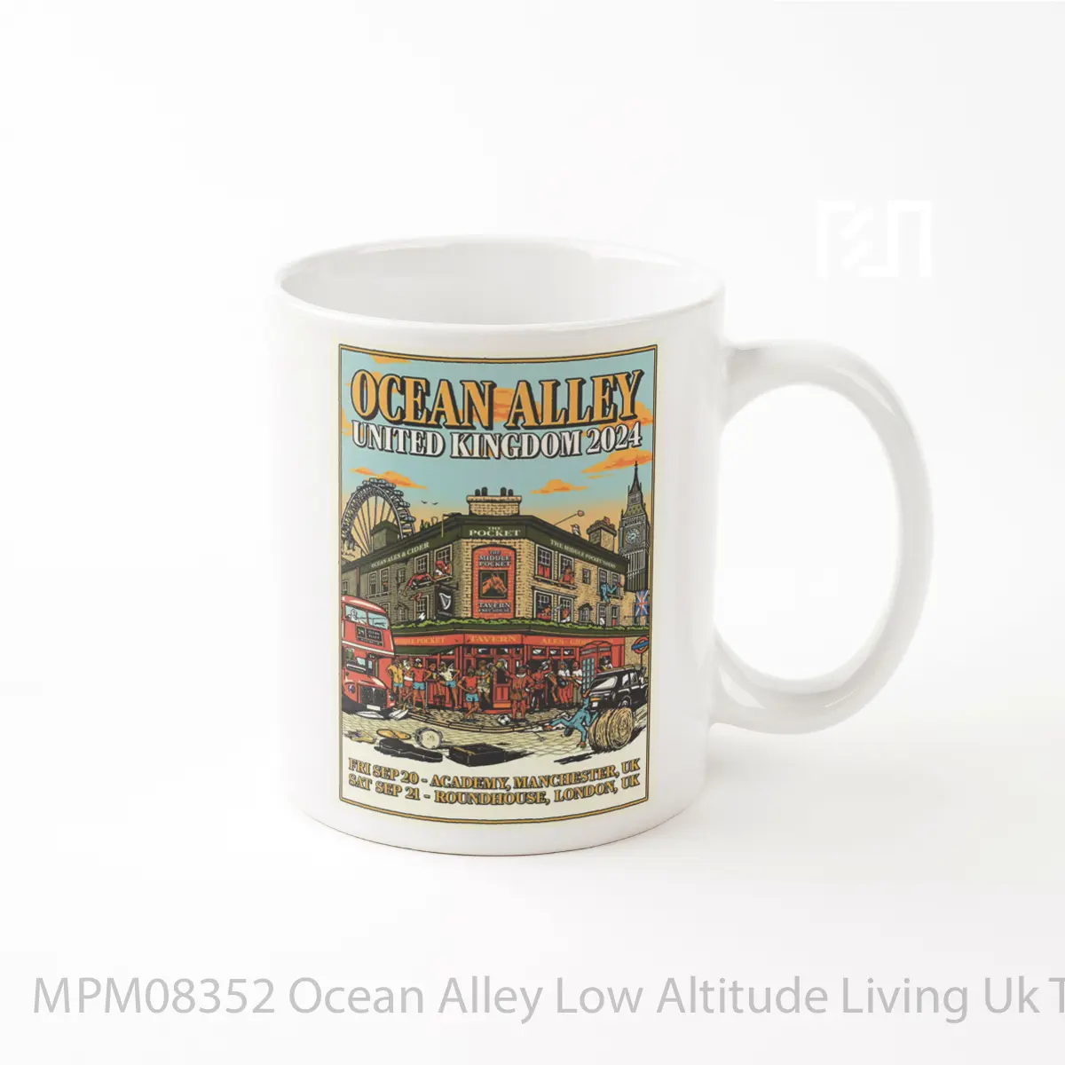 Mug Ocean Alley Low Altitude Living Uk Tour 2024 MPM08352