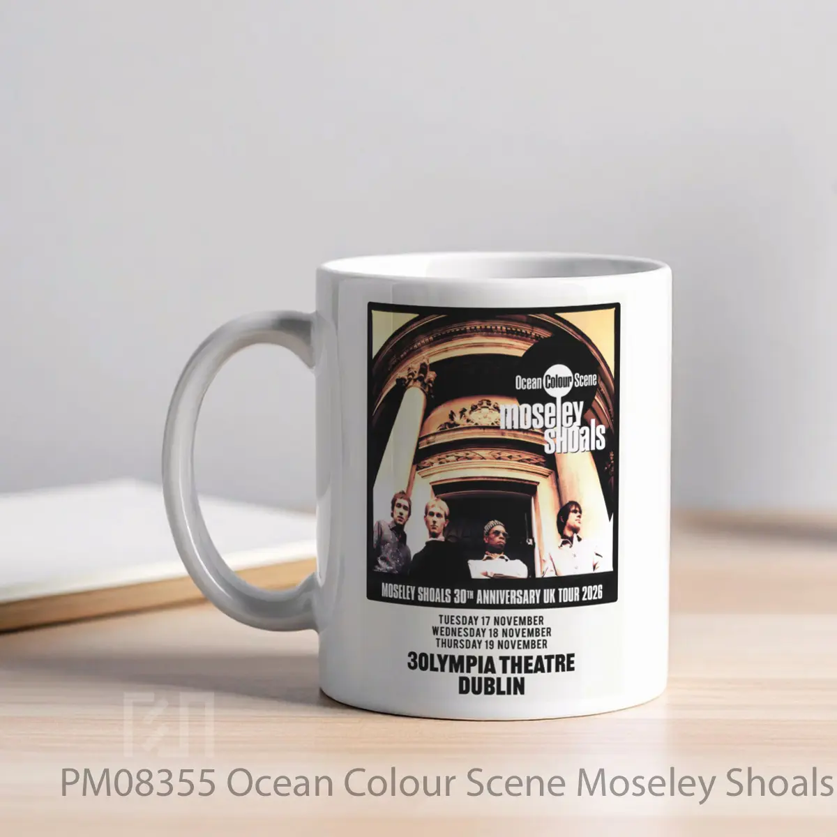 Mug Ocean Colour Scene Moseley Shoals 2026 Tour Dublin MPM08355 - All-side / Desain