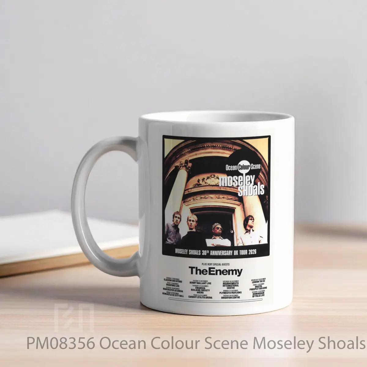Mug Ocean Colour Scene Moseley Shoals 30th Anniversary Tour MPM08356 - All-side / Desain