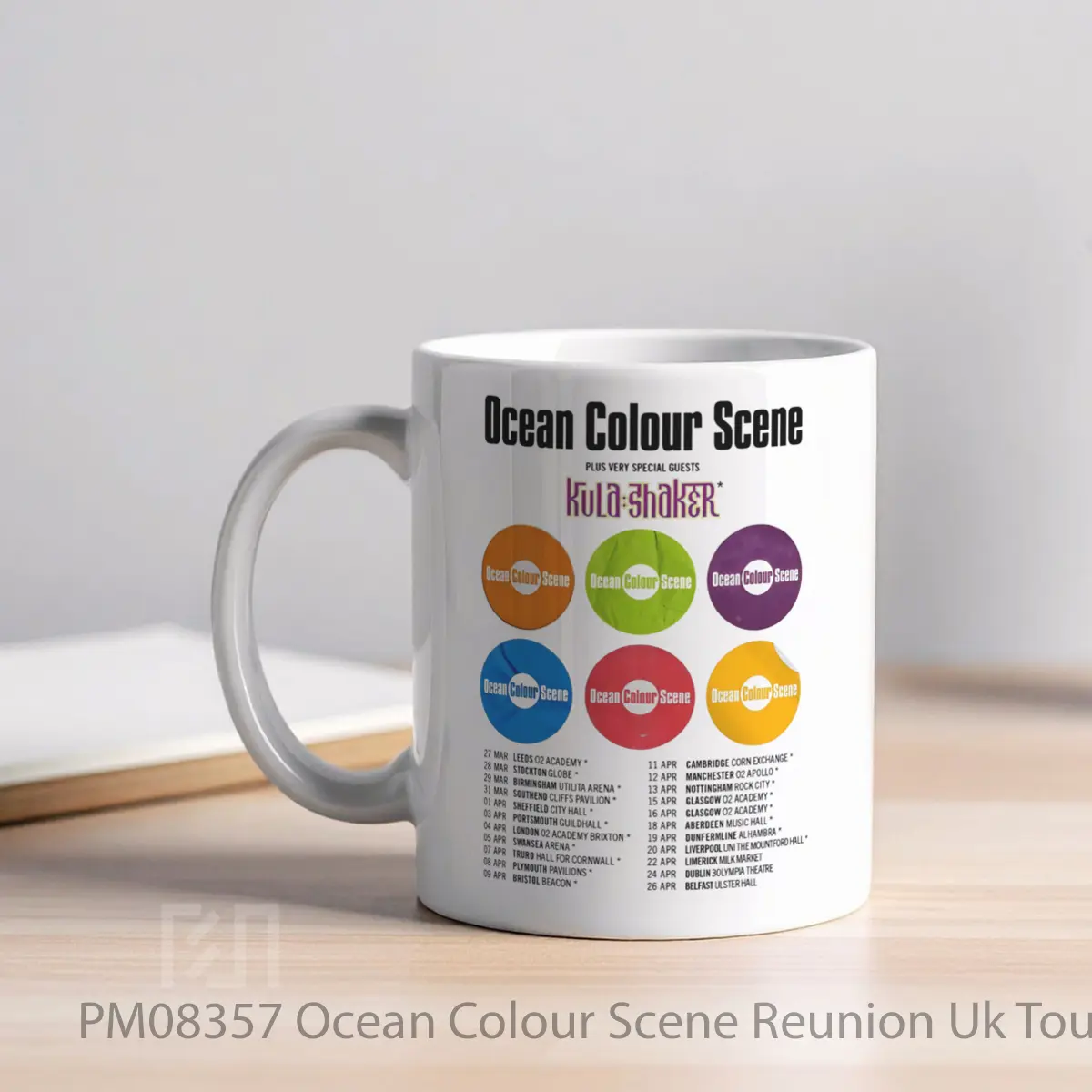 Mug Ocean Colour Scene Reunion Uk Tour 2025 MPM08357 - All-side / Desain