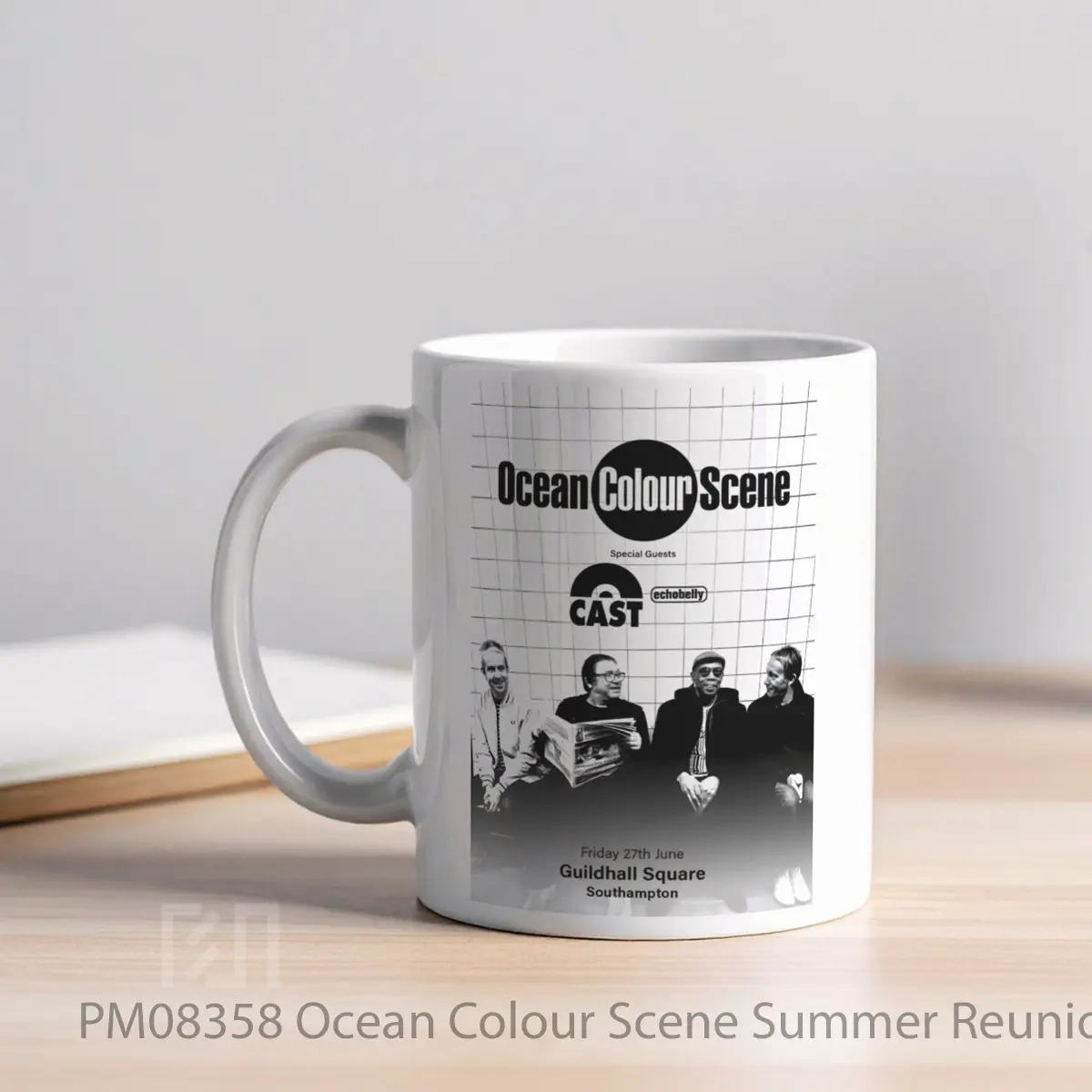 Mug Ocean Colour Scene Summer Reunion Tour 2025 Southampton Guildhall Square MPM08358 - All-side / Desain