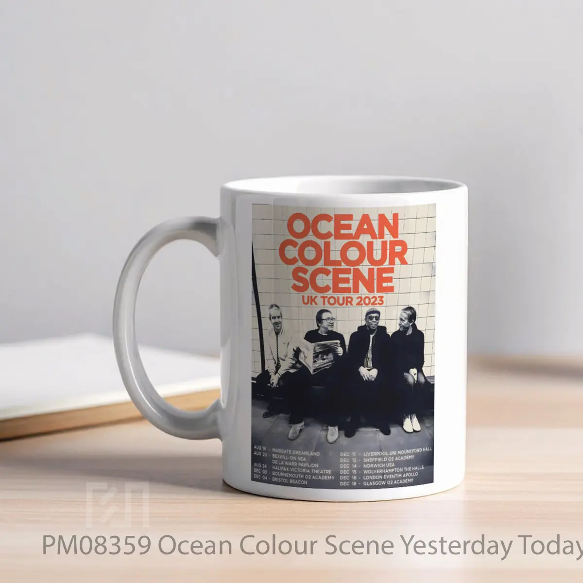 Mug Ocean Colour Scene Yesterday Today Uk Tour 2023 MPM08359 - All-side / Desain