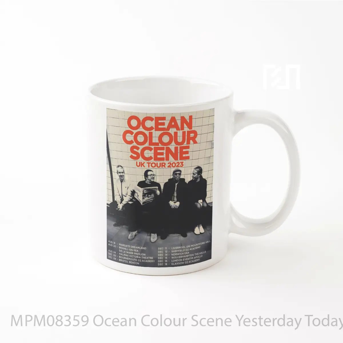 Mug Ocean Colour Scene Yesterday Today Uk Tour 2023 MPM08359