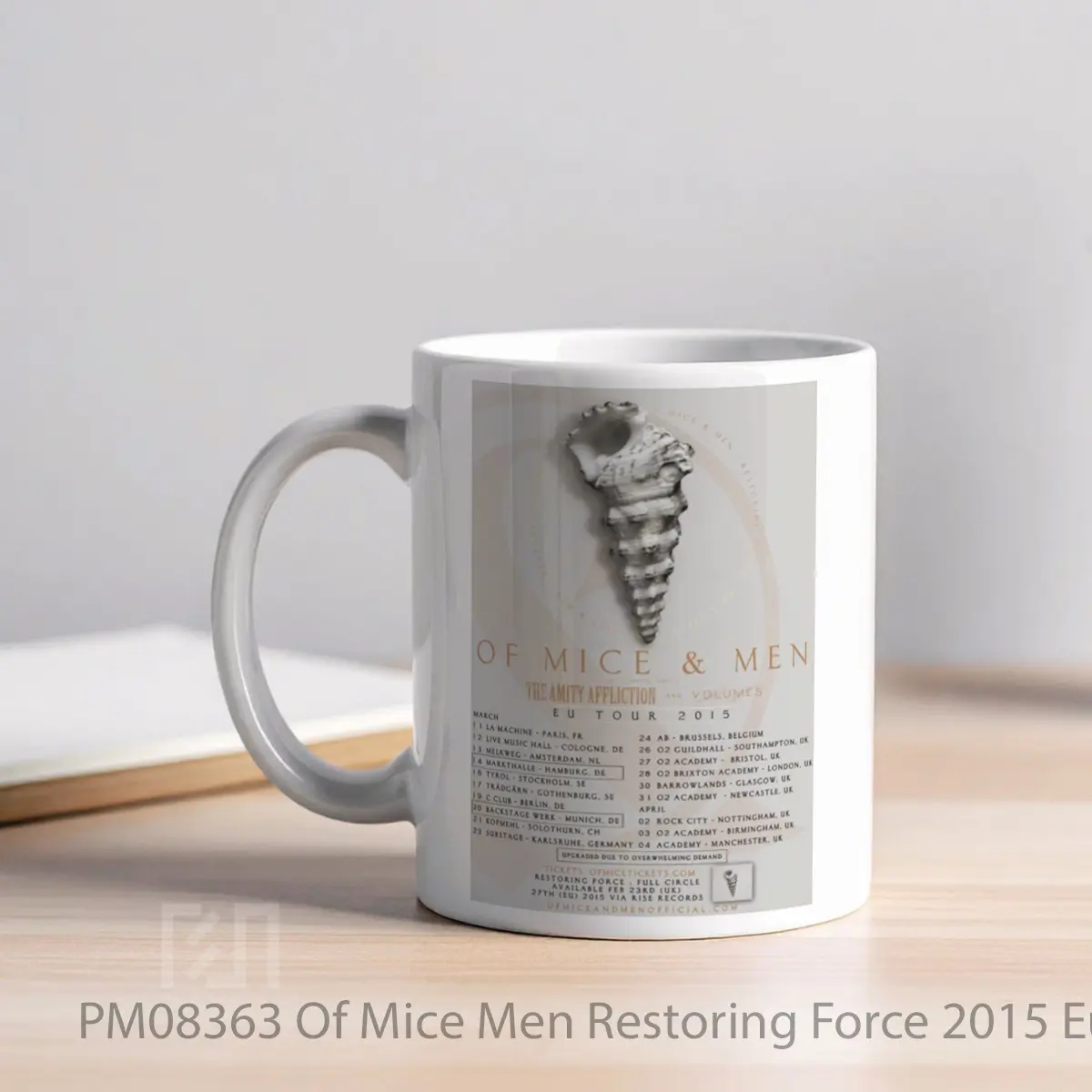 Mug Of Mice Men Restoring Force 2015 European Tour P MPM08363 - All-side / Desain